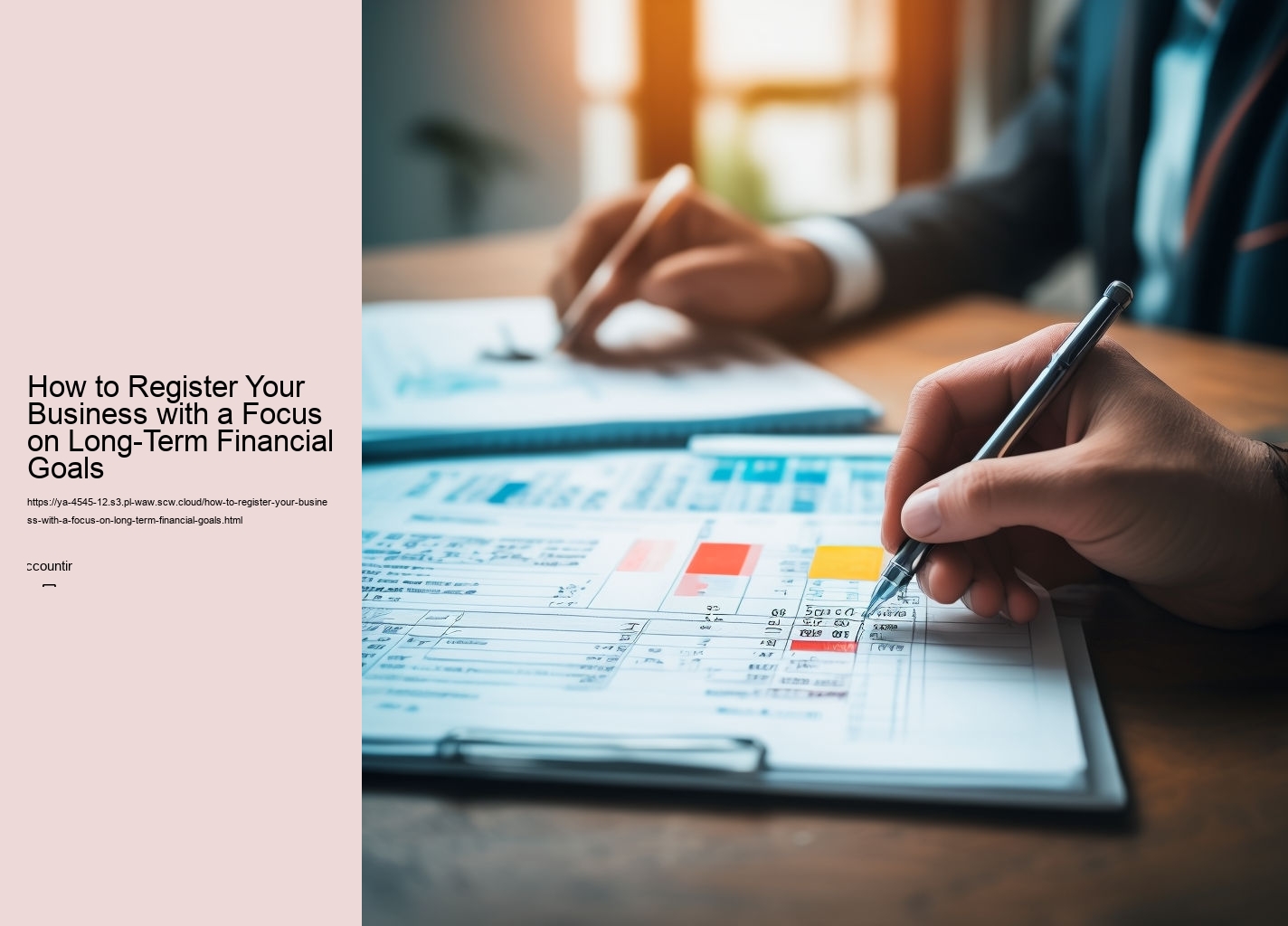 How to Register Your Business with a Focus on Long-Term Financial Goals